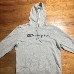 Men’s Champion Powerboend Hoodie - Gray | Lighty Used